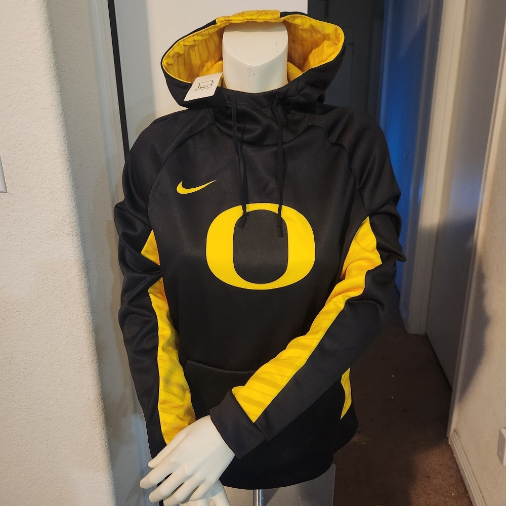 NEW Nike Salesman Sample Oregon Ducks Digital Thermal Hoodie Women's Med 846364